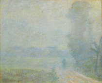 Клод Моне - Дорога в тумане 1879