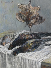 Клод Моне - Фазаны, куропатки и вальдшнеп 1879