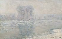 Моне Клод Лёд, эффект белого 1893