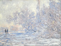 Клод Моне - Мороз в Живерни 1885