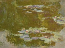 Клод Моне - Пруд с водяными лилиями 1917-1920
