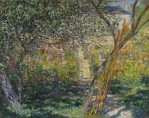 Клод Моне - Сад в Ветей 1881