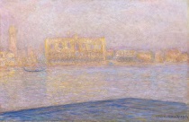 Клод Моне - Герцогский дворец, вид из Сент-Джордж Майор 1908