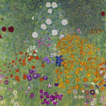 Густав Климт - Цветочный сад 1907