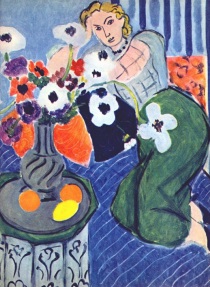 Анри Матисс - Одалиска, Гармония в голубом 1937