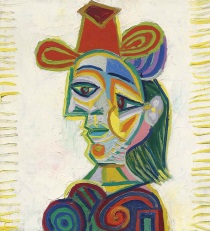 Пабло Пикассо - Бюст женщины. Дора Маар 1938