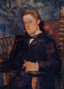 Поль Гоген - Портрет мужчины 1884