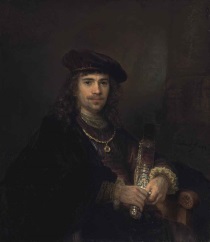 Рембрандт Харменс ван Рейн - Человек с мечом 1644