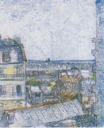 Винсент ван Гог - Вид из окна Винсента 1887